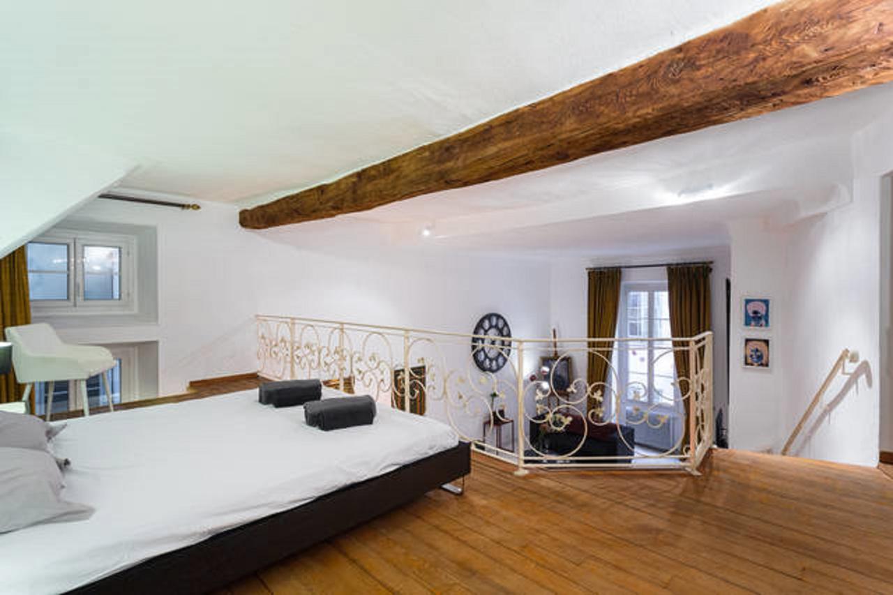 Le Prefecture - Luxueux F3 En Duplex, Ascenseur, Coeur Vieux-Nice Apartment Exterior foto
