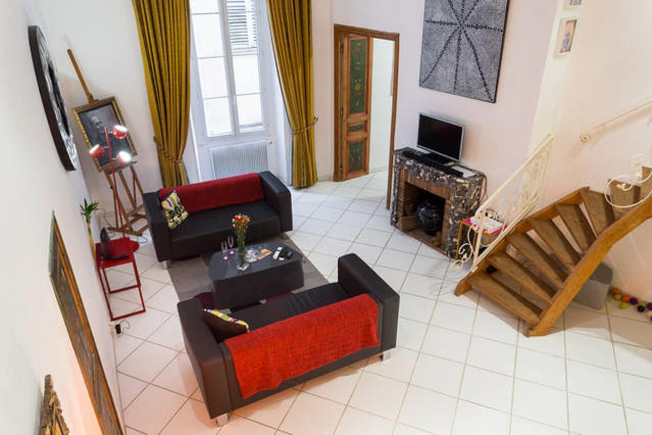 Le Prefecture - Luxueux F3 En Duplex, Ascenseur, Coeur Vieux-Nice Apartment Exterior foto